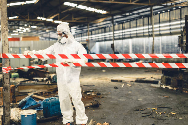 Professional Infectious Disease Decontamination technician working in Snyder, CO